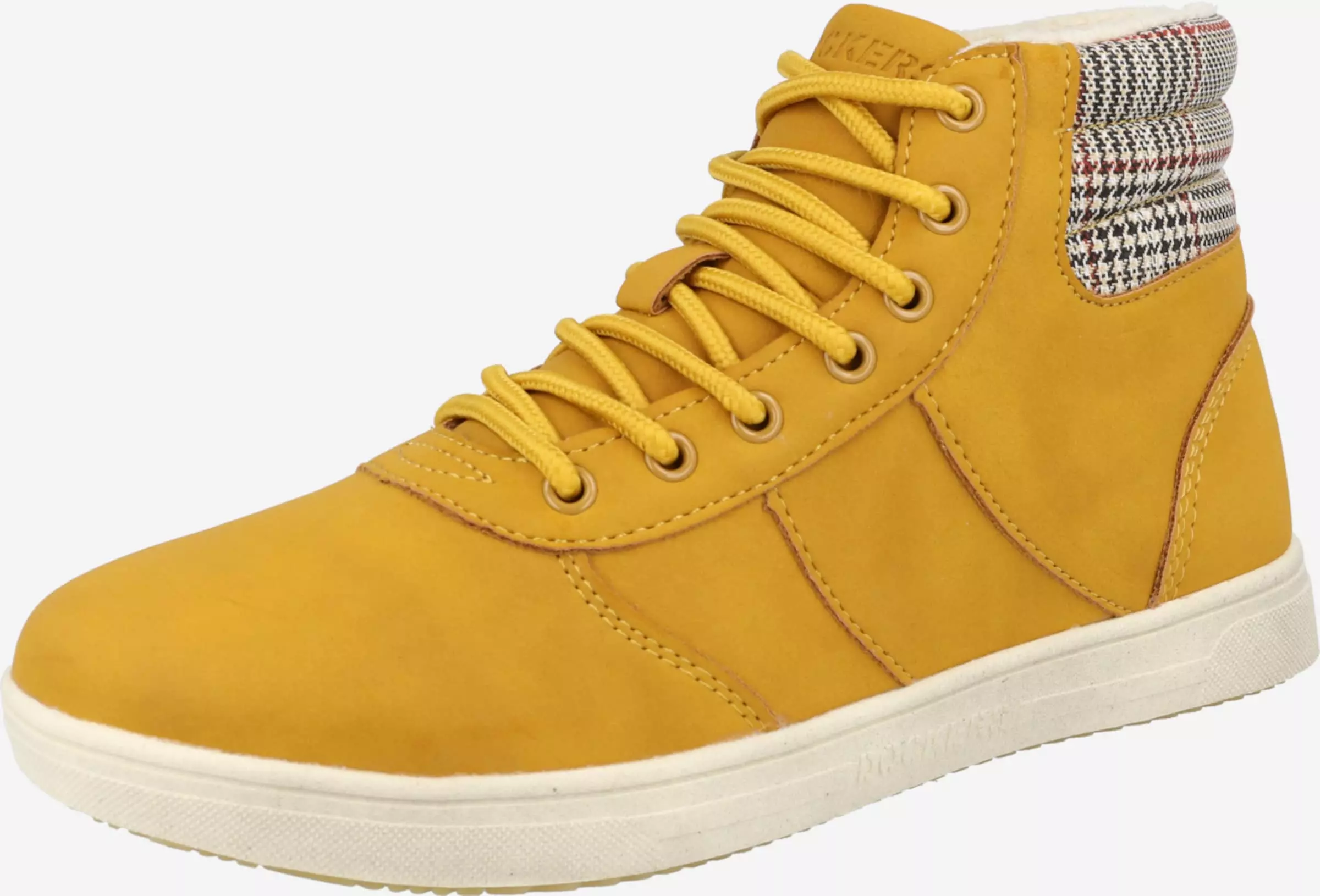Dockers By Gerli Hoge Sneakers Sneakers Hoog Dames Mosterd 1 Dockers By Gerli Hoge Sneakers Sneakers Hoog Dames Mosterd