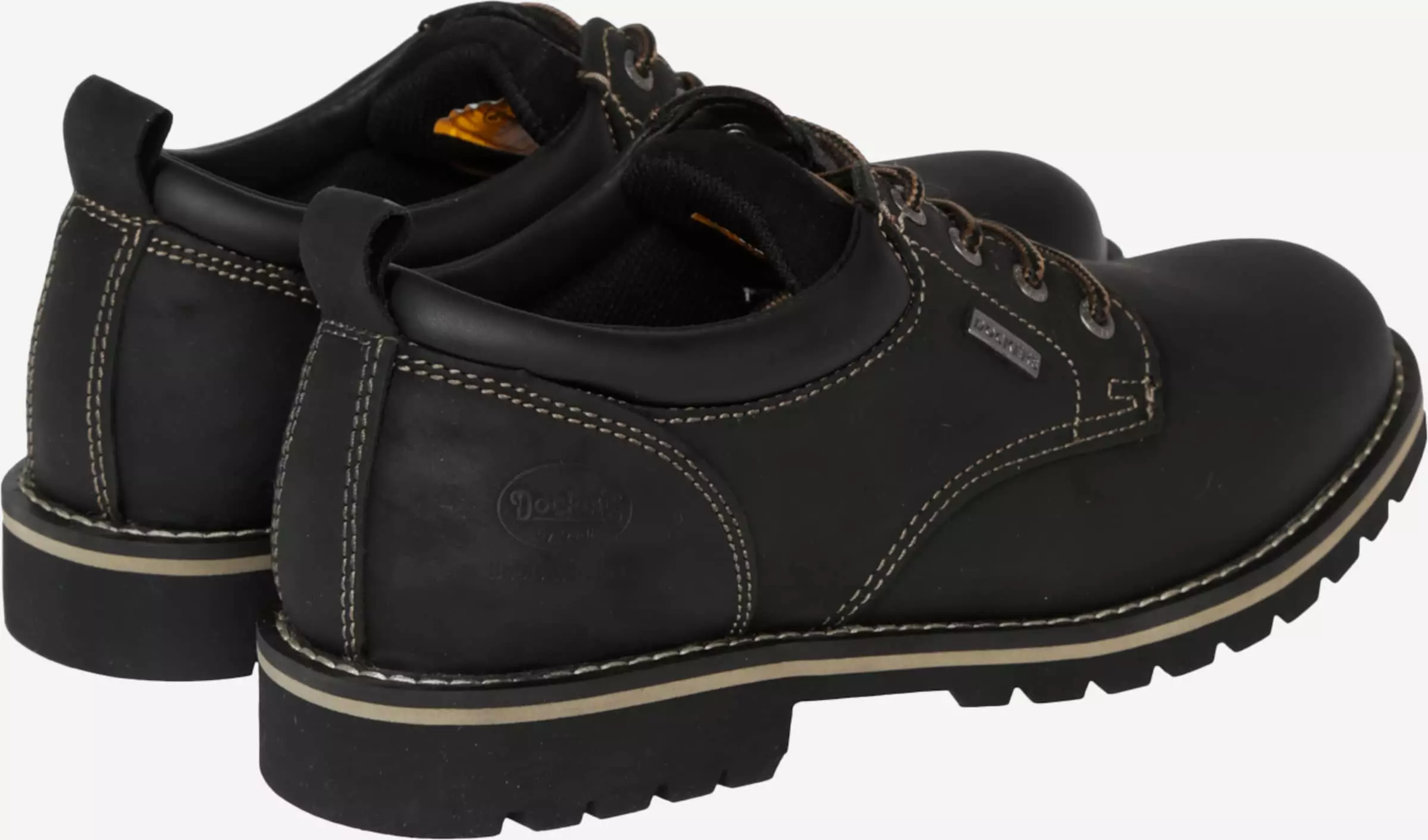 Dockers By Gerli Casual Veterschoenen Veterschoen Heren Zwart 3 Dockers By Gerli Casual Veterschoenen Veterschoen Heren Zwart - Afbeelding 3