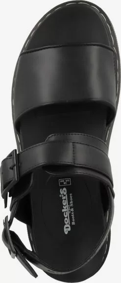 Dockers By Gerli Sandalen Met Hak Sandalen Met Riem Dames Zwart -Dockers by Gerli Verkoop 2c1705eb3773ae872dd17fde1e9ff9ea