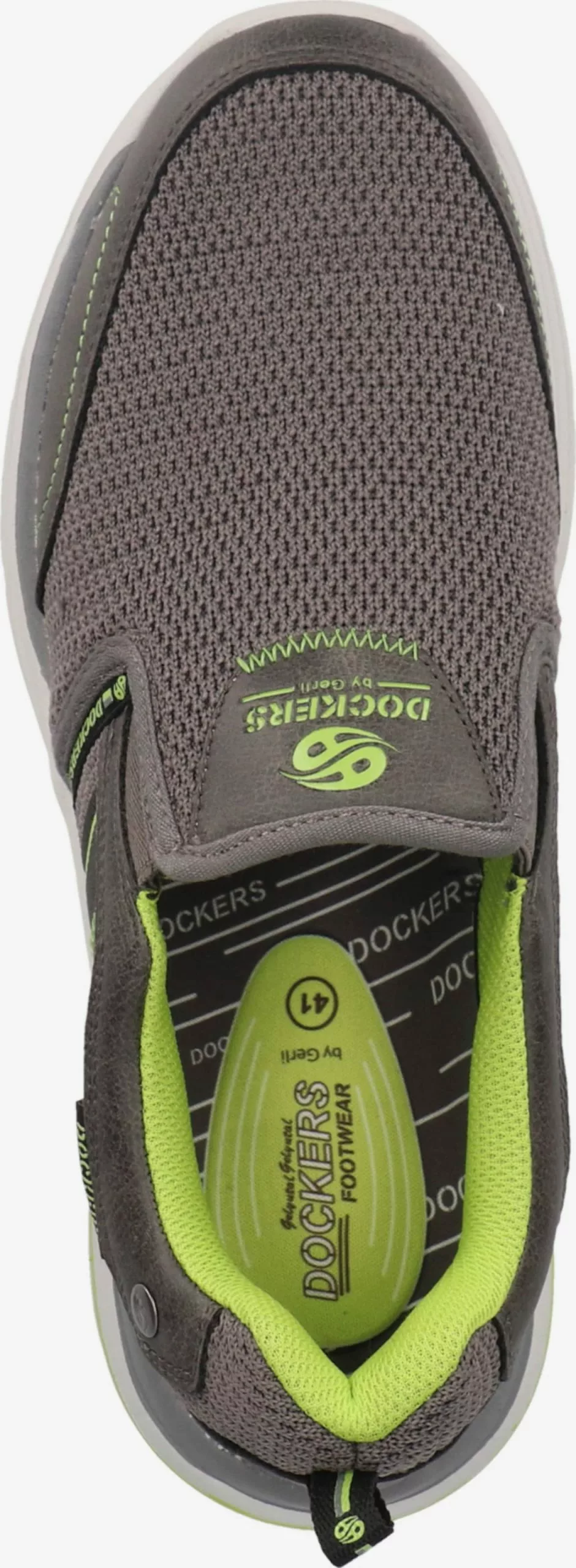 Dockers By Gerli Slip-on Sneakers Slip-ons Heren Grijs 4 Dockers By Gerli Slip-on Sneakers Slip-ons Heren Grijs - Afbeelding 4