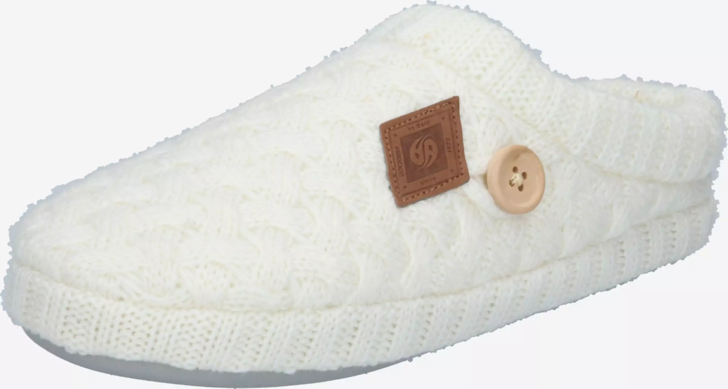 Dockers By Gerli Pantoffels Huisschoenen Dames Wolwit 1 Dockers By Gerli Pantoffels Huisschoenen Dames Wolwit