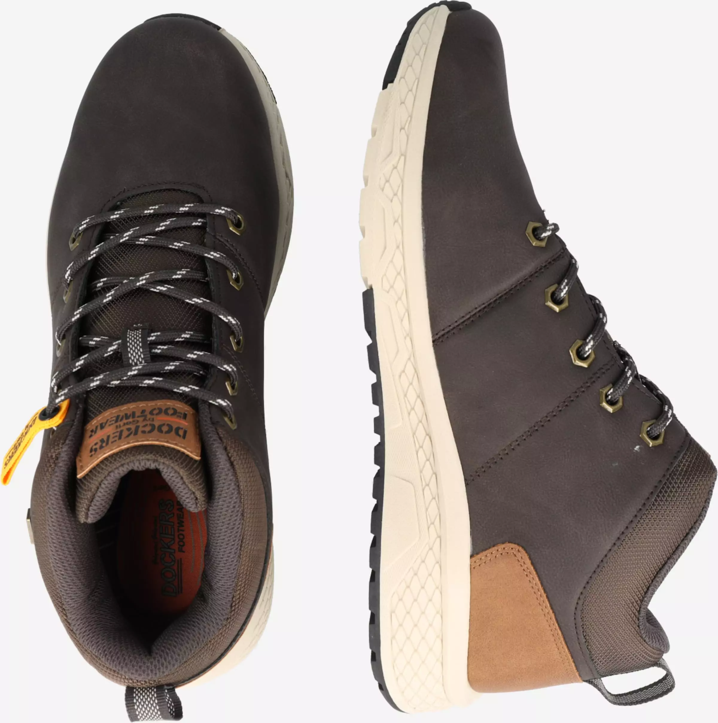 Dockers By Gerli Boots & Laarzen Veterboots Heren Bruin / Cognac / Donkerbruin 2 Dockers By Gerli Boots & Laarzen Veterboots Heren Bruin / Cognac / Donkerbruin - Afbeelding 2