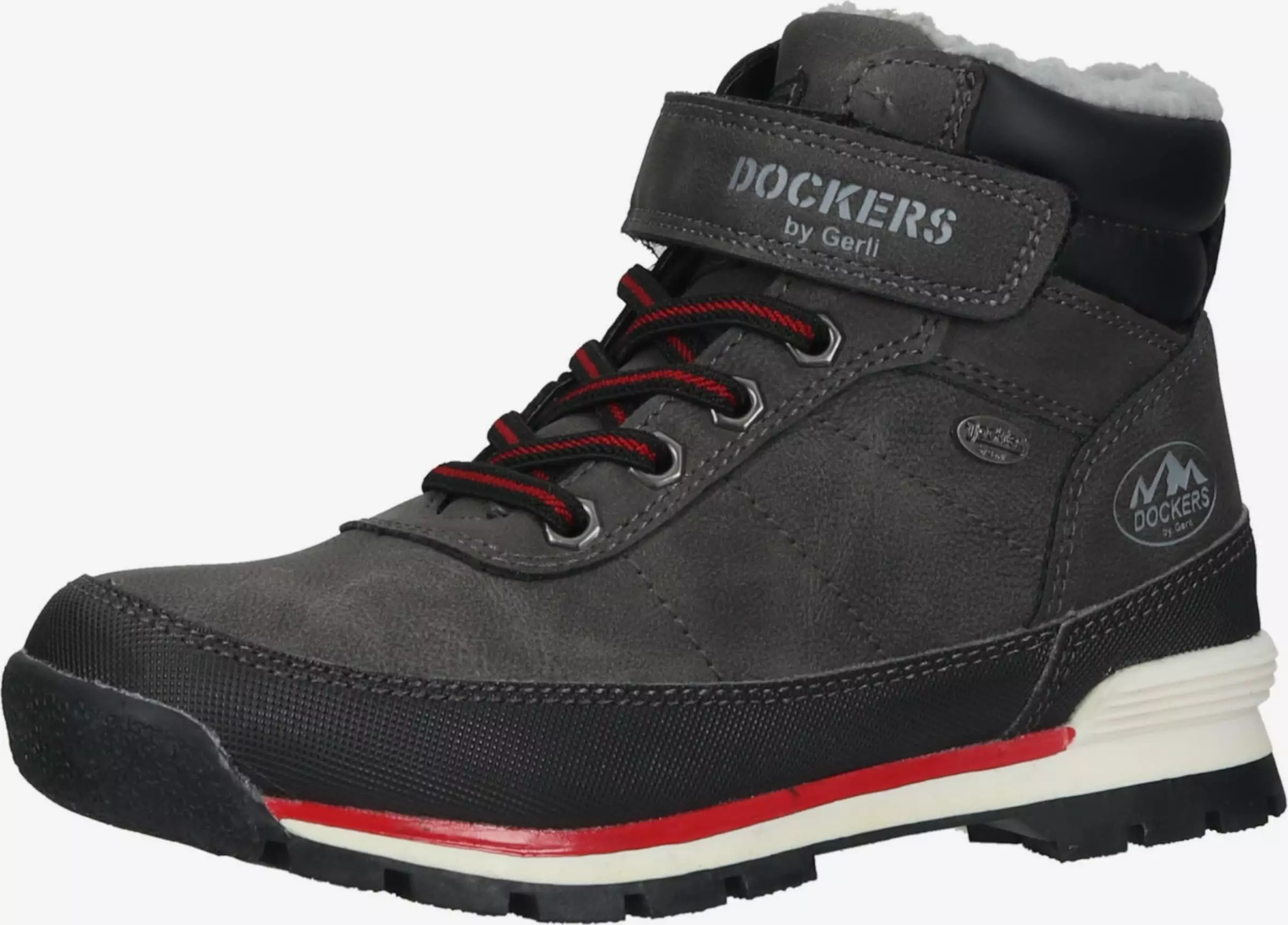 Dockers By Gerli Schoenen Laarzen Kinderen Antraciet / Lichtgrijs / Donkergrijs 1 Dockers By Gerli Schoenen Laarzen Kinderen Antraciet / Lichtgrijs / Donkergrijs