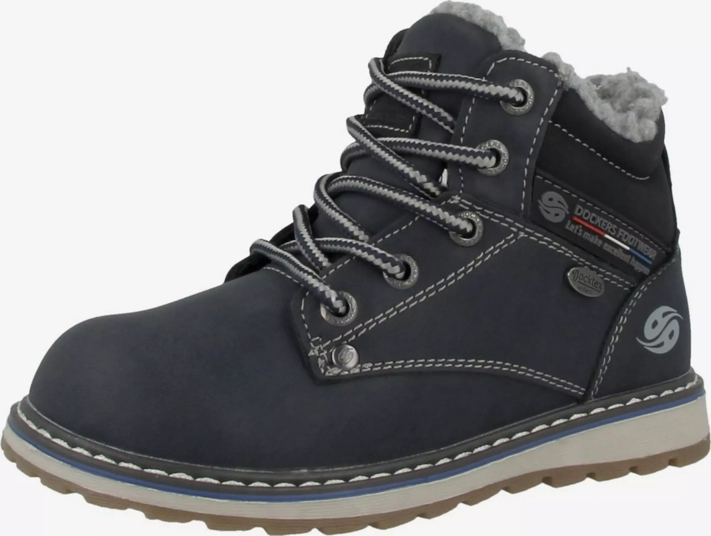 Dockers By Gerli Laarzen Snowboots Kinderen Duifblauw 1 Dockers By Gerli Laarzen Snowboots Kinderen Duifblauw
