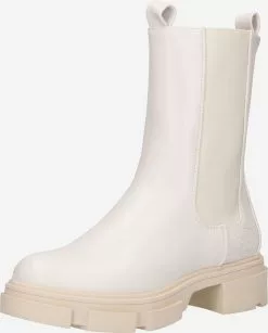 Dockers By Gerli Enkellaarsjes Chelsea Boots Dames Natuurwit