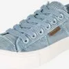 Dockers By Gerli Skate Sneakers Sneakers Laag Dames Smoky Blue