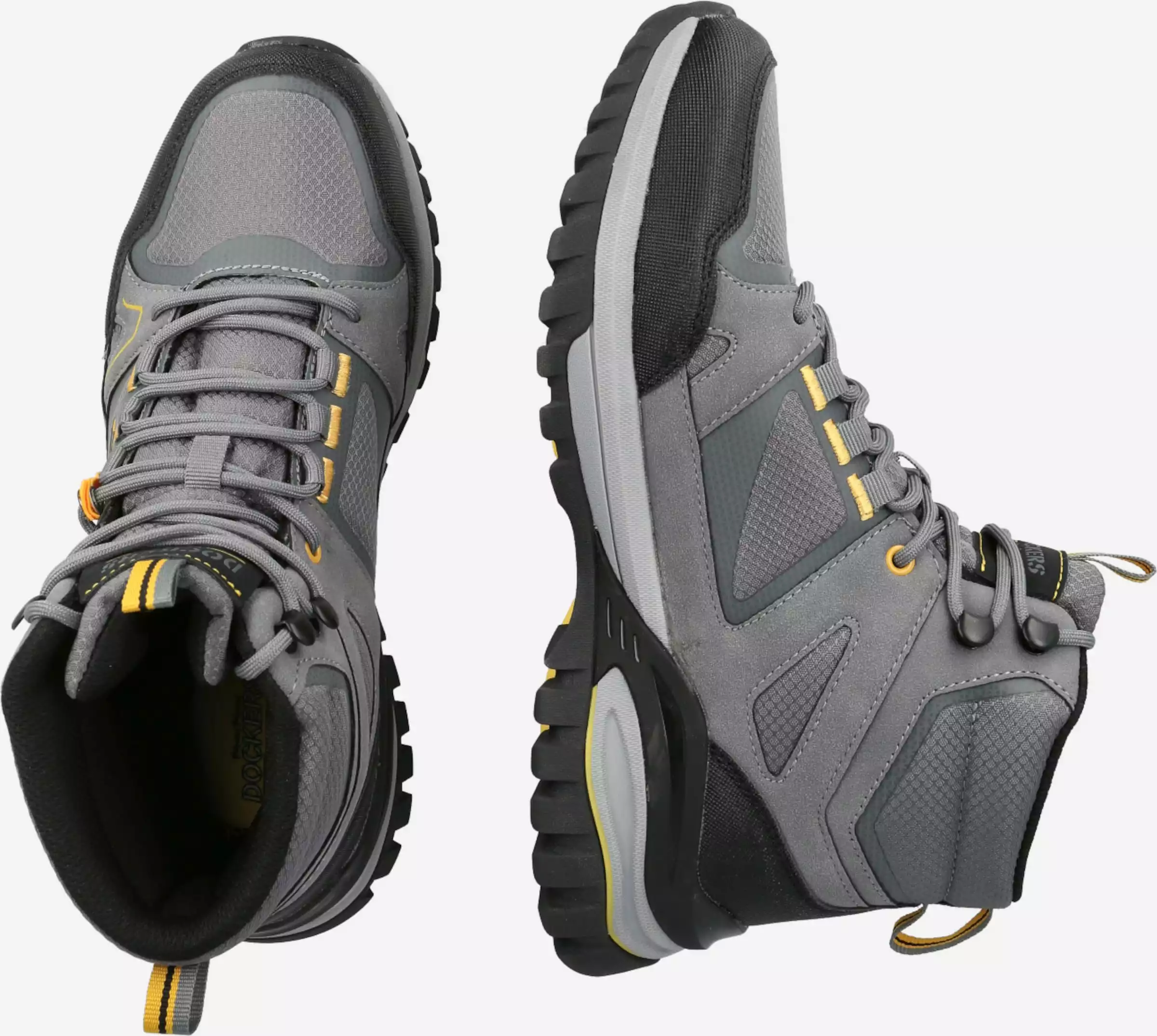 Dockers By Gerli Boots & Laarzen Veterboots Heren Zilvergrijs 2 Dockers By Gerli Boots & Laarzen Veterboots Heren Zilvergrijs - Afbeelding 2